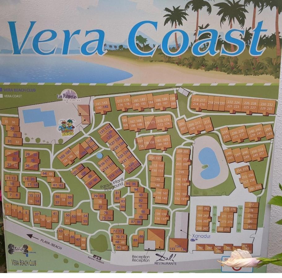 Apartamento Jardines Tropicales Dos Piscinas Vera Playa Las Marinas Urbanizacion Vera Coast Luaran gambar